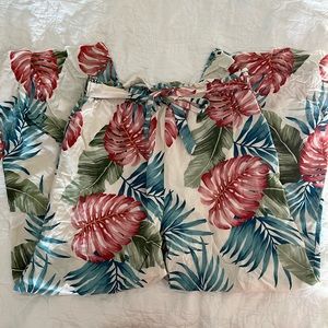 Floral Beach Pants